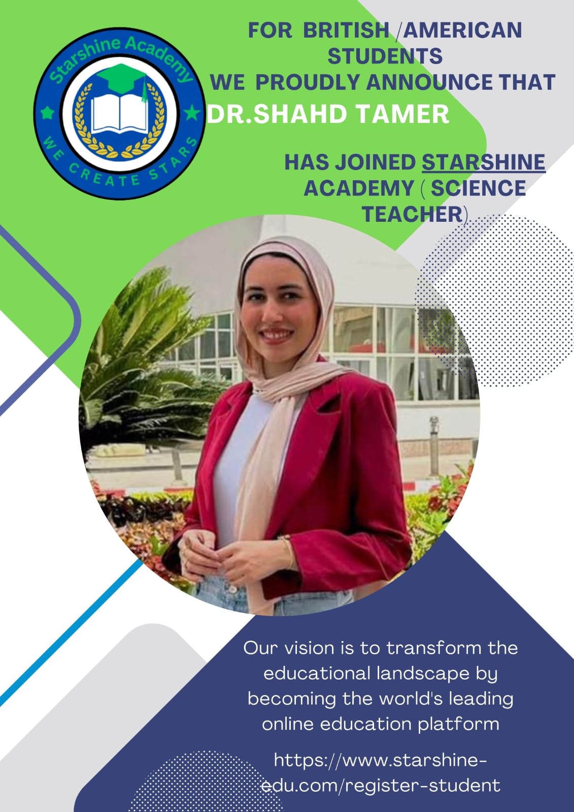Dr. Shahd Tamer